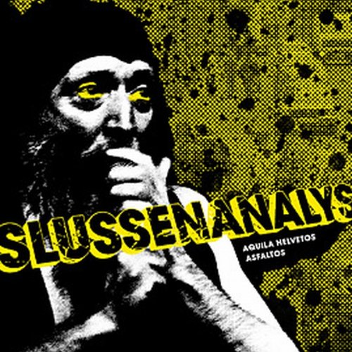 CD cover with a distressed portrait and bold yellow text.