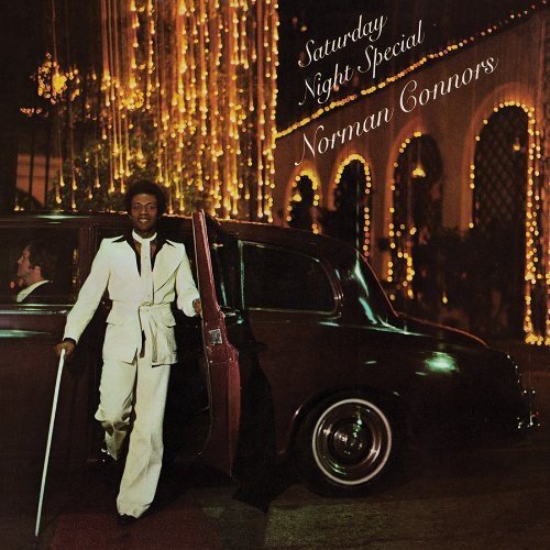 Norman Connors album cover featuring a man in a suit by a car.