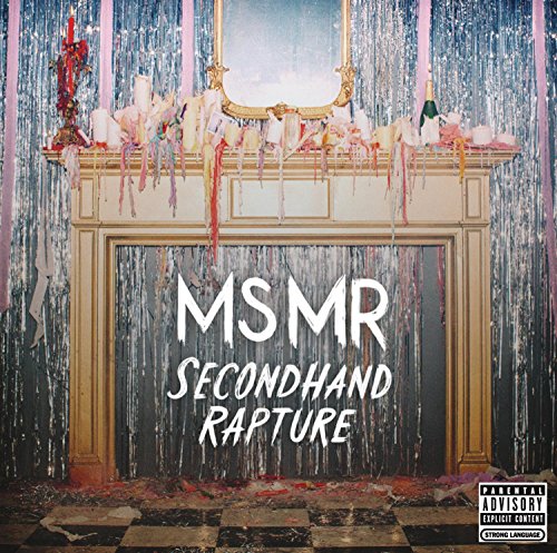 Album cover featuring a fireplace mantel with candles and streamers against shimmering curtains.