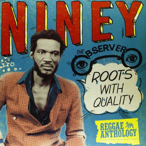 Album cover for Niney The Observer featuring a portrait of the artist.