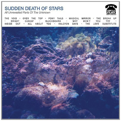 Vinyl album cover for Sudden Death of Stars, featuring underwater coral.
