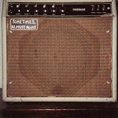 Brown amplifier with "Firehose - Sometimes, Almost Always" label.