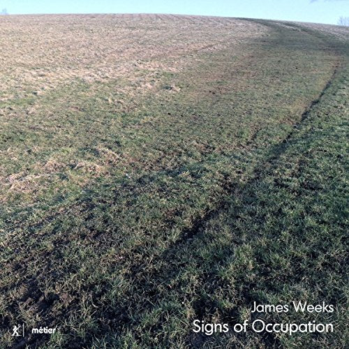 CD cover: plowed field with text "Signs of Occupation" and artist name.