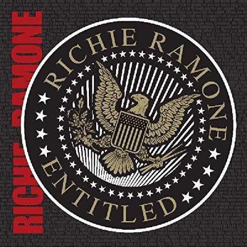 CD cover for Richie Ramone’s “Entitled” featuring an eagle and stars.