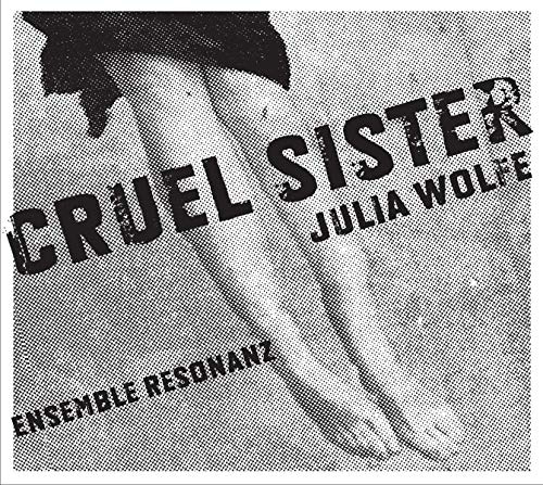 Black and white CD cover featuring a hand and text: “Cruel Sister.”