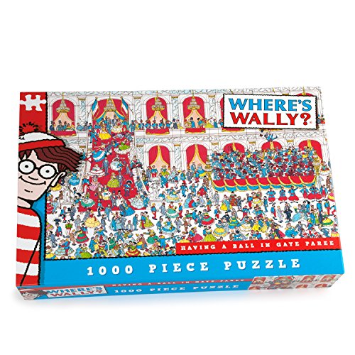 Wheres Wally Having A Ball In Gaye Paree 1000 Piece Jigsaw Puzzle