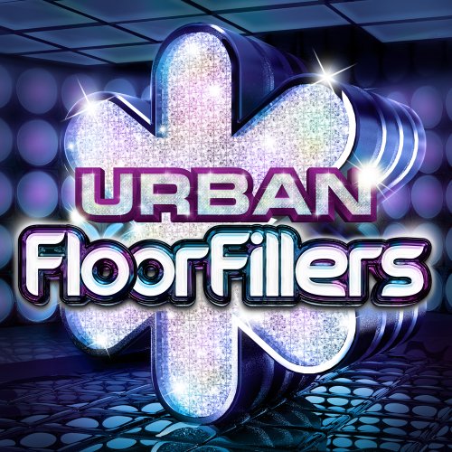 CD cover for “Urban Floorfillers” with a sparkling, stylized cross.