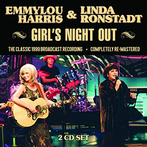 CD cover for Emmylou Harris & Linda Ronstadt’s “Girl’s Night Out” live album.