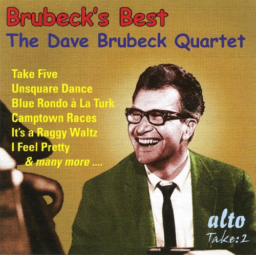 CD cover for Dave Brubeck Quartet’s “Brubeck’s Best” featuring Dave Brubeck.