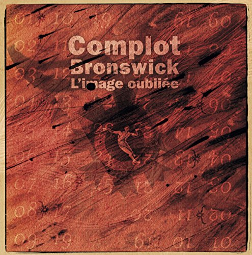 Red vinyl record cover with numbers, text "Complot," and a silhouetted figure.