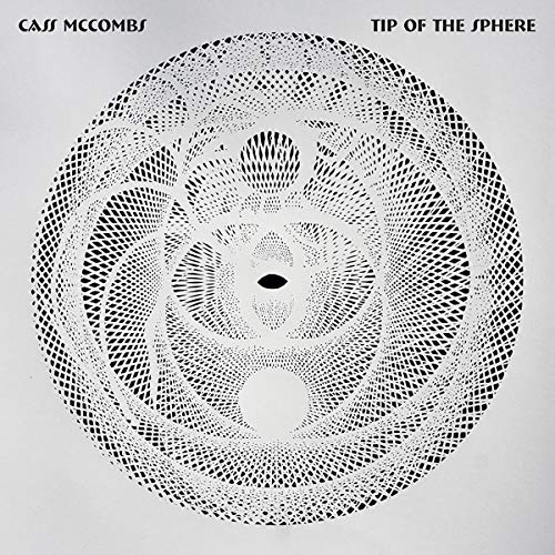 CD album cover: intricate white circular design on a black background.