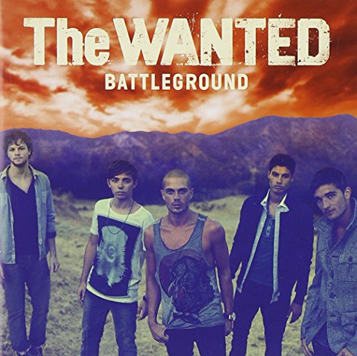 The five members of The Wanted stand in a field against a sunset sky.