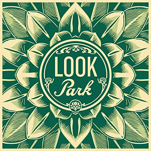 CD cover with a green and beige floral mandala and “Look Park” text.