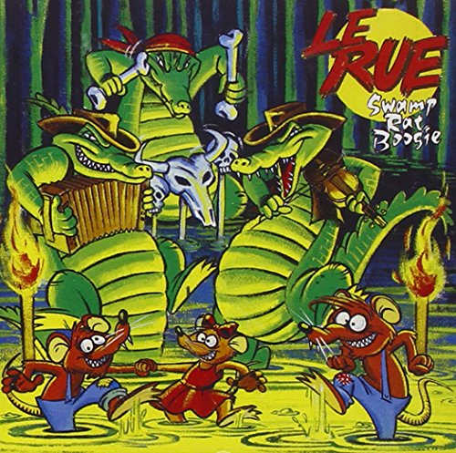 CD cover: Cartoon alligators and mice playing musical instruments.