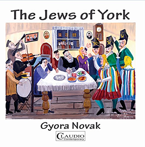 CD cover depicting a colorful folk-art style painting of a Jewish celebration.