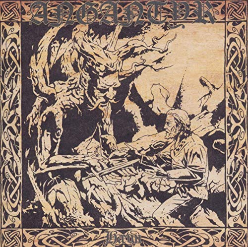 CD cover art: a warrior facing a large, monstrous tree figure.