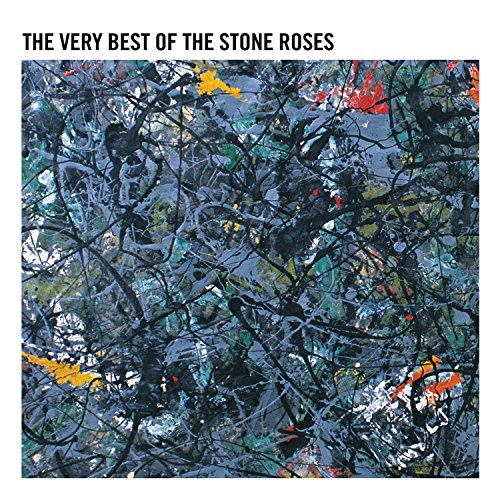 CD cover for The Stone Roses’ “The Very Best Of” album, abstract art.