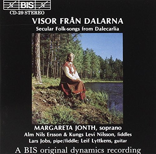 CD case with a likely landscape or folk art image, titled "Visor Fran Dalarna".