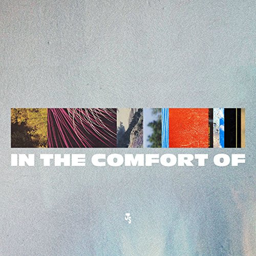 CD cover for Sango’s “In The Comfort Of” with abstract imagery.