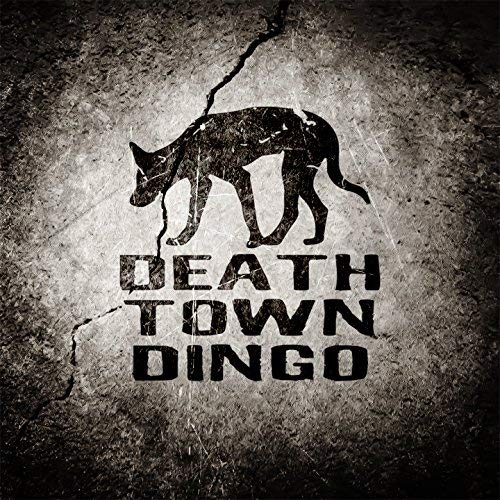 Black and white CD cover with a dingo silhouette and text.
