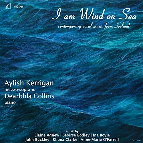 CD cover for "I Am Wind On Sea" featuring a swirling blue ocean image.