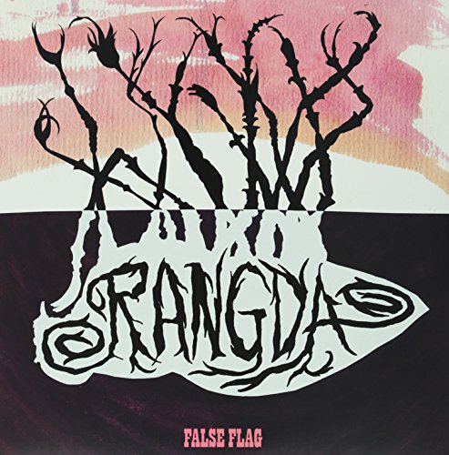 Vinyl album cover with black thorny silhouettes over a pink and dark purple background.