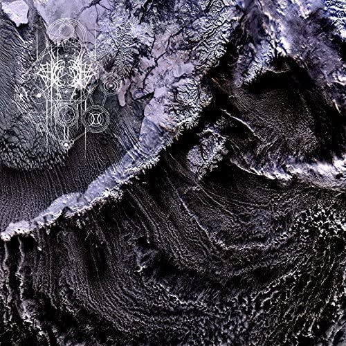 Dark, textured album cover for Nekrasov’s “The Mirror Void” CD.