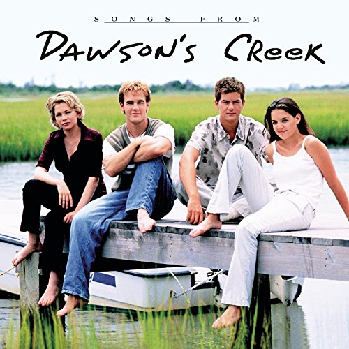 CD cover for "Dawson's Creek" soundtrack featuring four young actors on a dock.