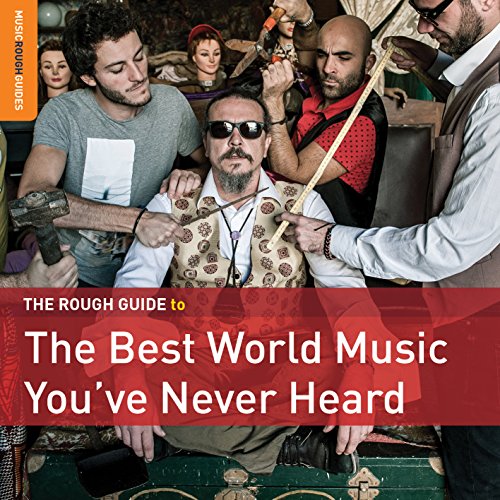 CD cover with a group of people in a cluttered, ornate room.