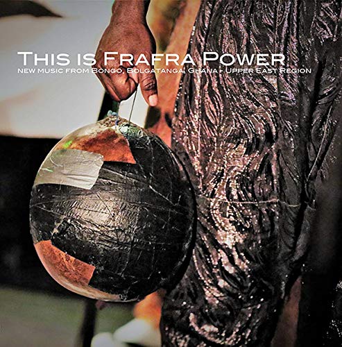 Album cover featuring a hand holding a decorated, spherical drum.