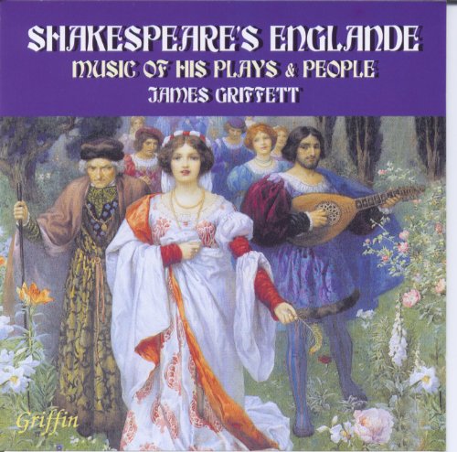 CD cover: Shakespeare’s Englande, featuring costumed figures in a painting.