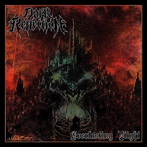 CD cover: dark castle illustration with band name "Dark Reflection".