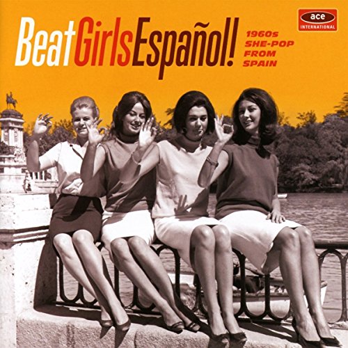 CD cover: four women in 1960s fashion, Spain in background.