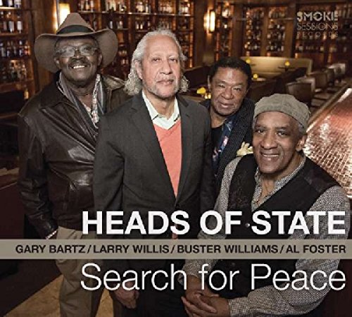 CD cover featuring four Black musicians in a bar setting.