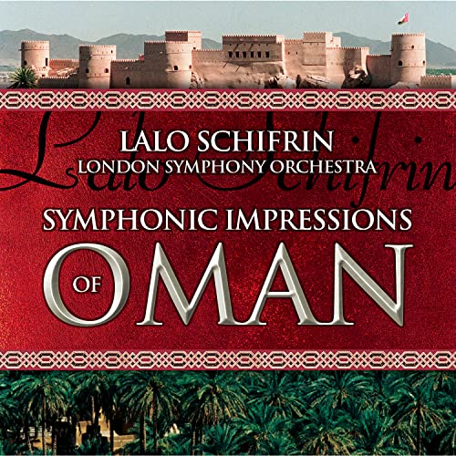CD cover for “Symphonic Impressions Of Oman” featuring a fortress.