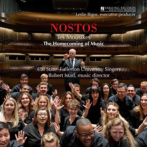 CD cover: choral group with conductor in concert hall setting.