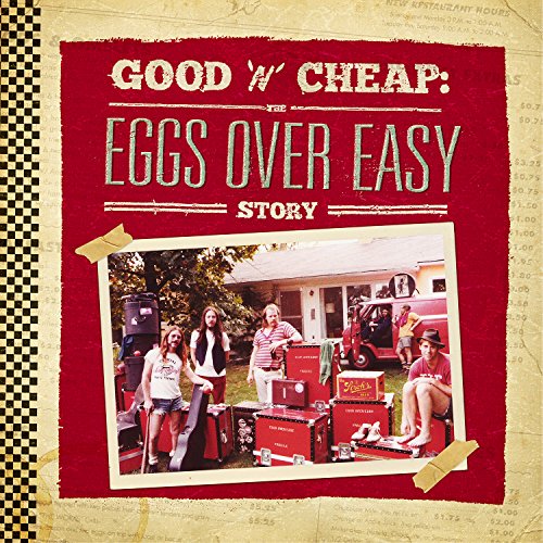 Vinyl album cover for “Eggs Over Easy” with a band photo.