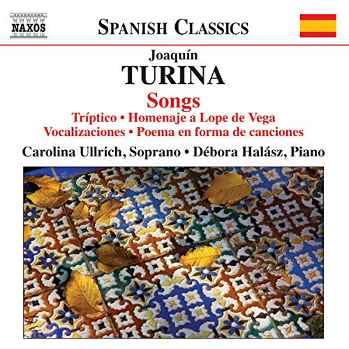 CD cover for "Turinasongs" by Ulrichhalasz, featuring Spanish tilework.