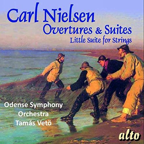 CD cover: painting of figures hauling a net on a beach.