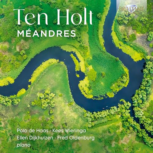 CD cover: aerial view of a winding river through green landscape.