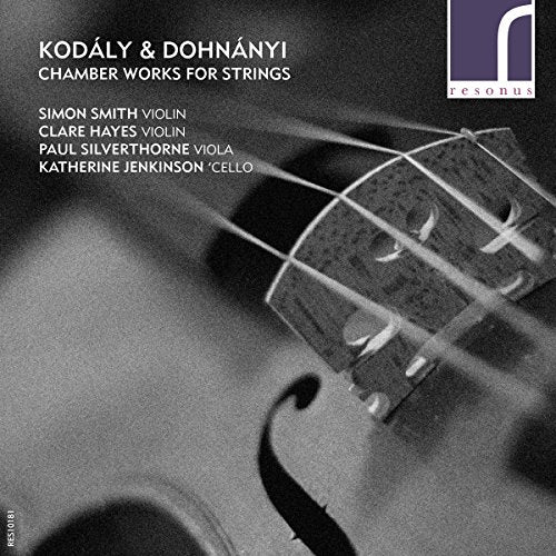 CD cover featuring a close-up of a violin and musical text.