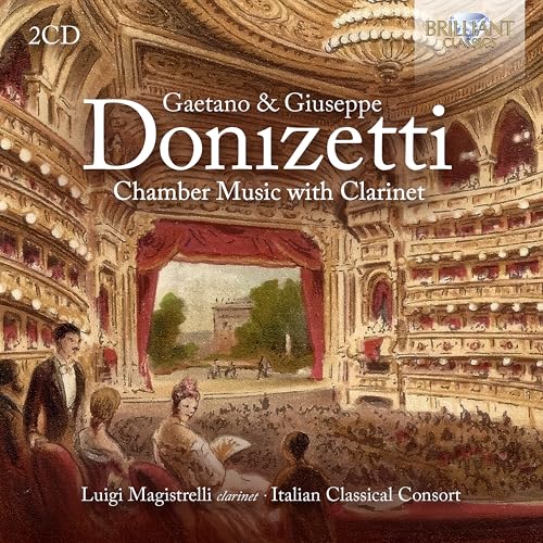 CD cover depicting a vintage theater interior with figures in formal attire.