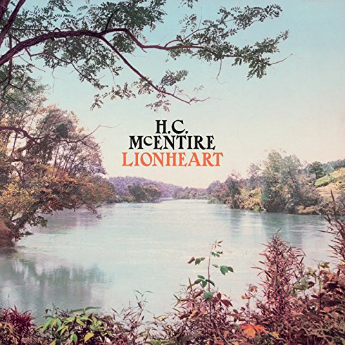 Album cover for H.C. McEntire’s “Lionheart” featuring a river landscape.