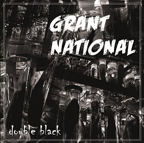 CD cover for "Grant National - Double Black" with mirrored jars.