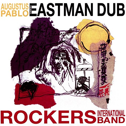 Album cover for Augustus Pablo’s “Eastman Dub” with sketched figures.