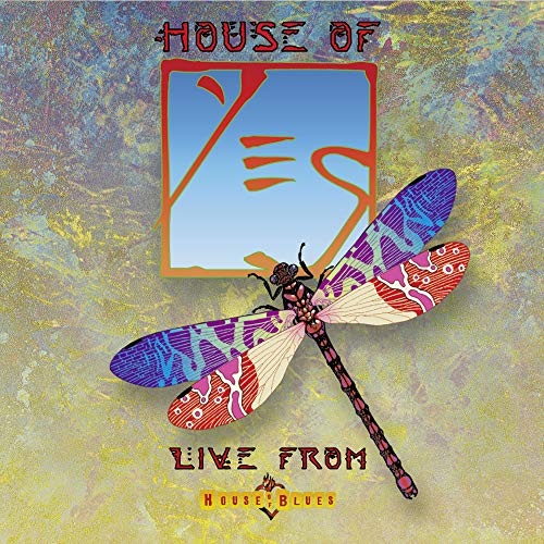 CD cover for Yes live album featuring a colorful dragonfly.