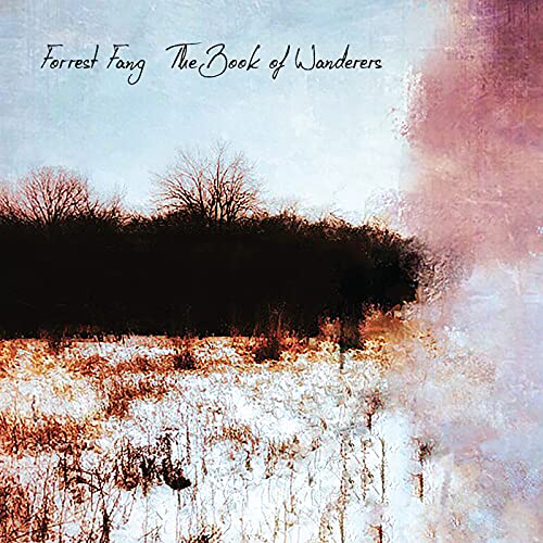 CD cover: winter landscape with trees and faded text "Forrest Fang".