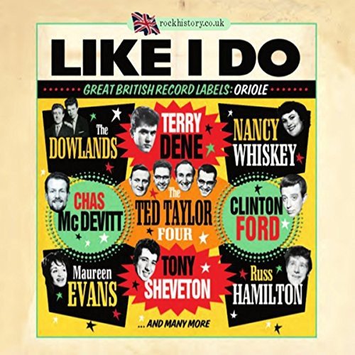 CD cover for “Like I Do” featuring portraits of 1960s British musicians.