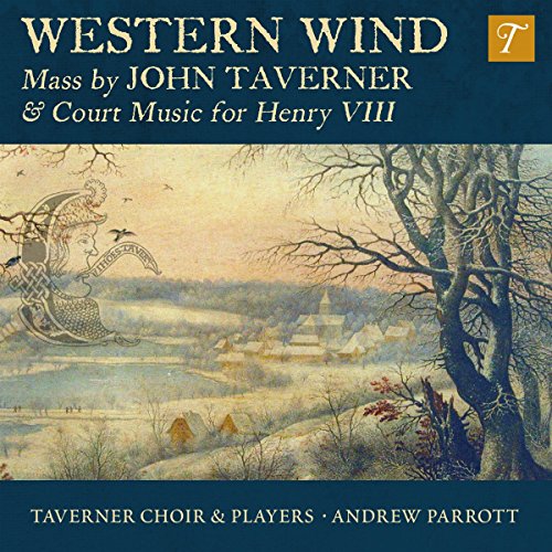 CD cover: landscape painting, portrait, text “Western Wind” and artist names.