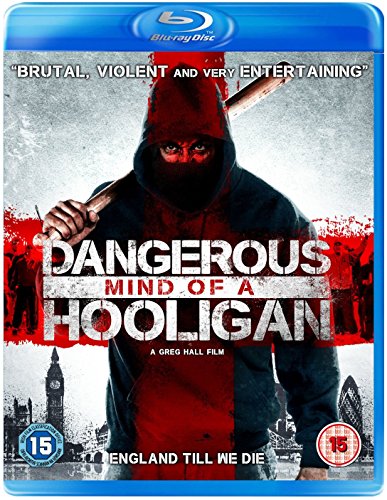 Blu-ray cover for "Dangerous Mind Of A Hooligan" featuring a hooded figure.